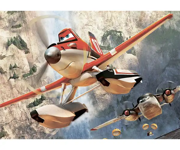 پوستر دیواری طرح انیمیشن هواپیما ها 2 پوستر دیواری طرح انیمیشن هواپیما ها - Image 2
