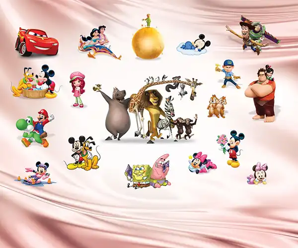 پوستر دیواری طرح انیمیشن های کودکانه 2 پوستر دیواری طرح انیمیشن های کودکانه - Image 2