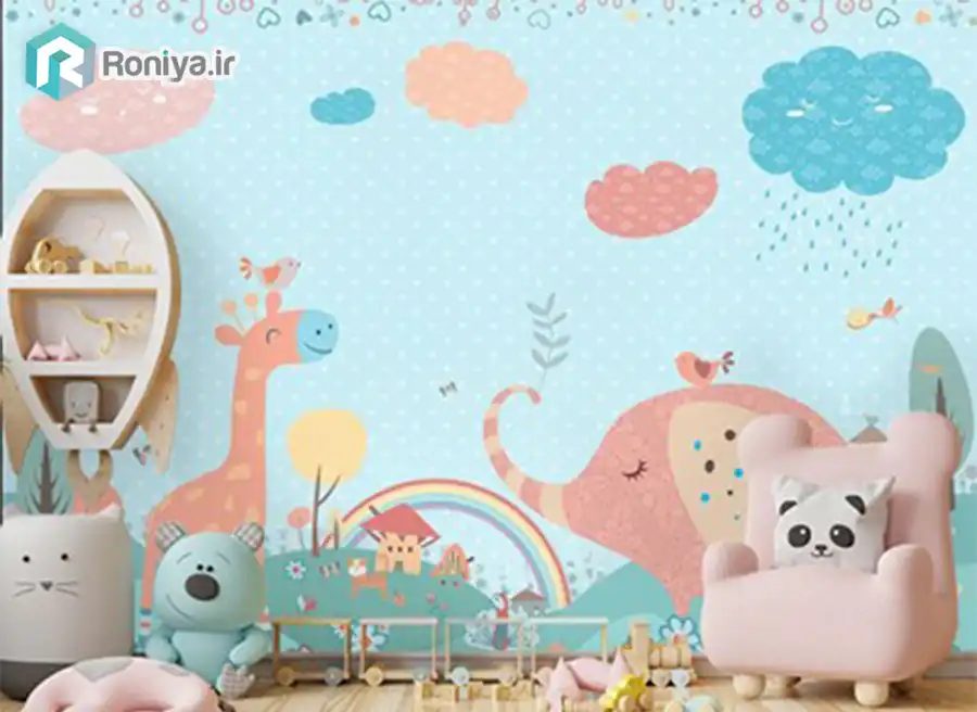 پوستر دیواری اتاق کودک 2 پوستر دیواری اتاق کودک - Image 2