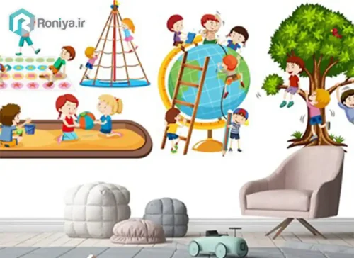 تابلو چاپی روی بوم