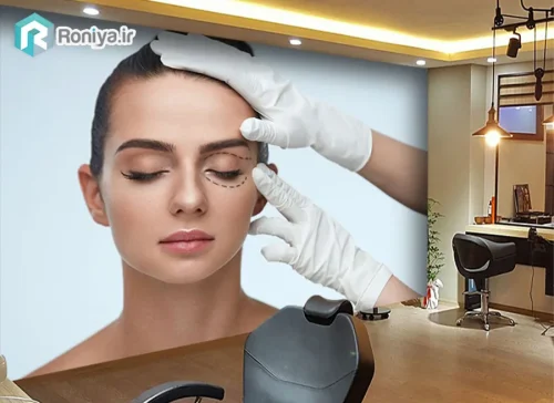 پوستر دیواری کلینیک جراحی زیبایی صورت - Image 2