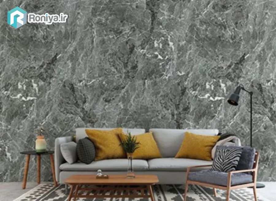 پوستر دیواری لابی طرح سنگ مرمر 1 پوستر دیواری لابی طرح سنگ مرمر