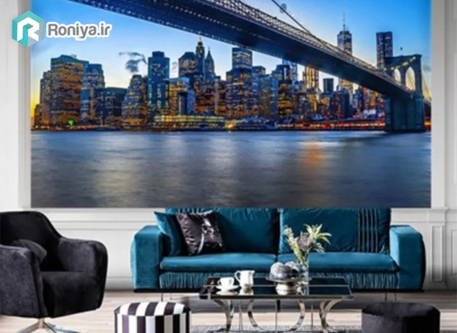 پوستر دیواری طرح پل نیویورک 1 پوستر دیواری طرح پل نیویورک