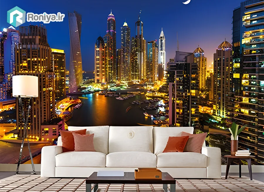 پوستر دیواری دبی طرح مارینا 1 پوستر دیواری دبی طرح مارینا