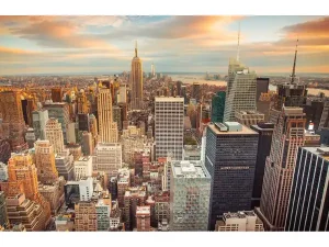 پوستر دیواری طرح آسمان‌خراش‌های نیویورک