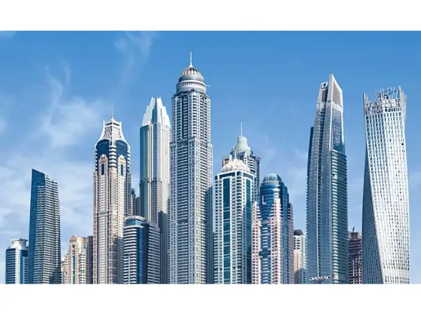 پوستر دیواری طرح برج های دبی 3 پوستر دیواری طرح برج های دبی