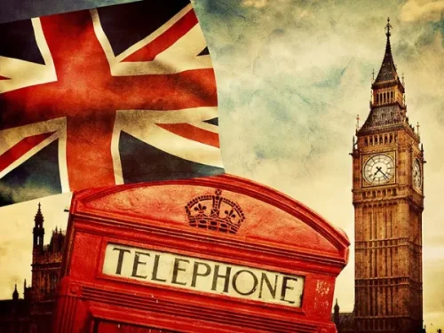 پوستر دیواری طرح ساعت بیگ بن لندن