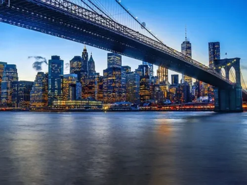پوستر دیواری طرح پل نیویورک