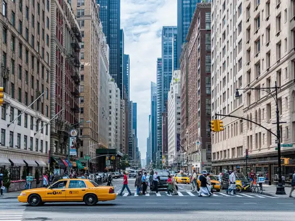 پوستر دیواری طرح خیابانهای نیویورک 2 پوستر دیواری طرح خیابانهای نیویورک