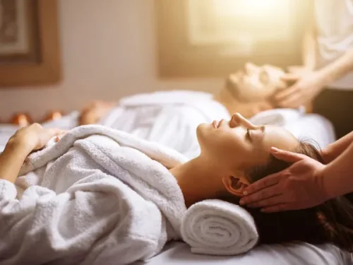 پوستر دیواری سالن ماساژ مدل اسپا و ماساژ