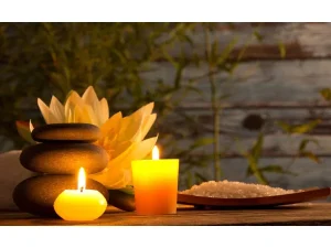 پوستر دیواری برای سالن ماساژ طرح شمع 3 پوستر دیواری برای سالن ماساژ طرح شمع
