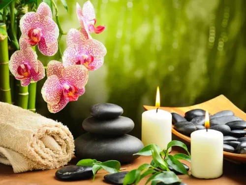 پوستر دیواری ماساژ طرح طبیعت