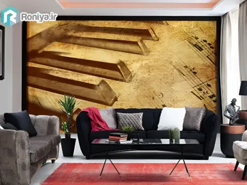 تابلو چاپی روی بوم
