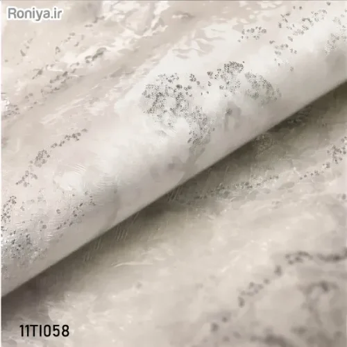 کاغذ دیواری ساده طرح موج های اکلیلی کد 11TI052 - Image 5