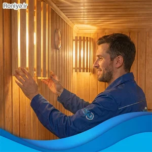 کاور چوبی چراغ سونا 2 کاور چوبی چراغ سونا