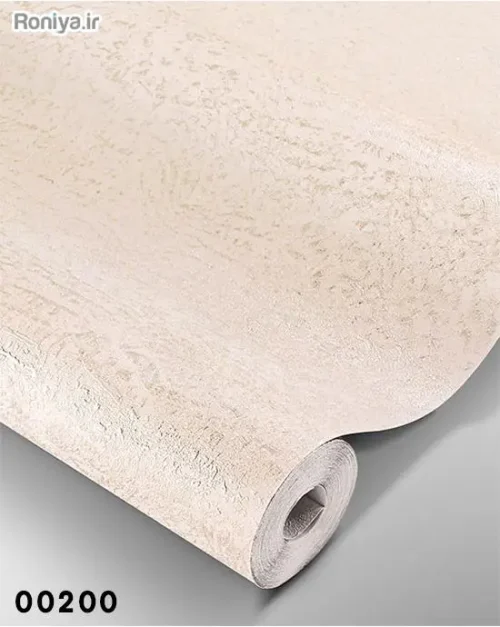 ست کاغذ دیواری کرم بدون شاین مینیمال کد 00199 + طرح ساده - Image 3
