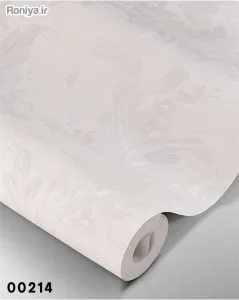 کاغذ دیواری طرح گلبرگ سفید
