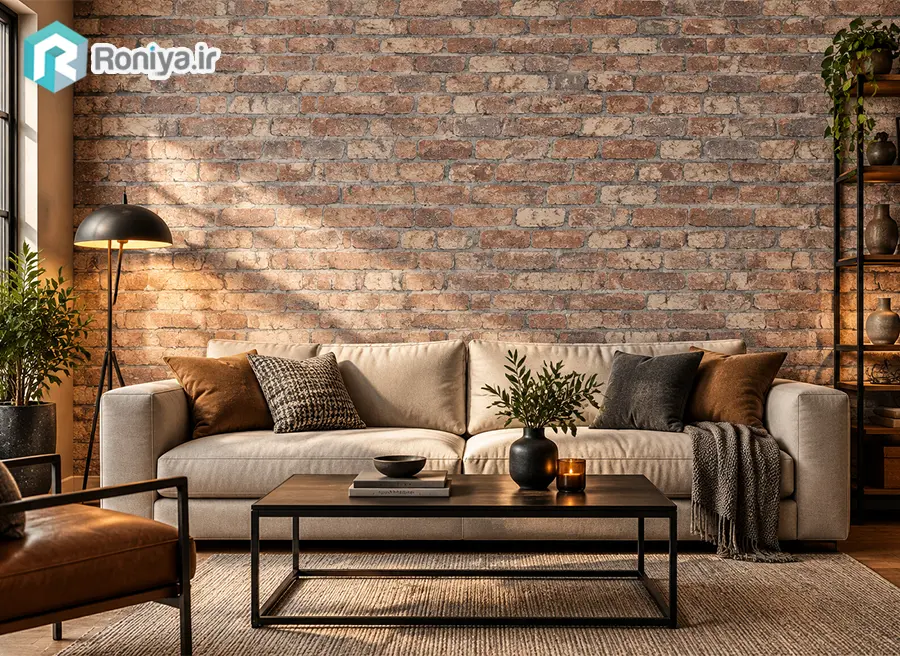 پروژه اجرایی کاغذ دیواری ساده سفید