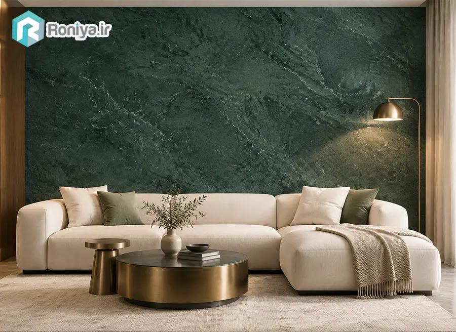 پروژه اجرایی کاغذ دیواری ساده سفید