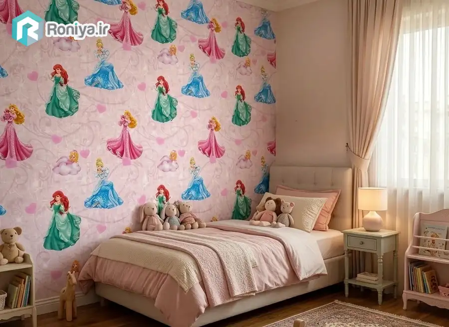 پروژه اجرایی کاغذ دیواری ساده سفید