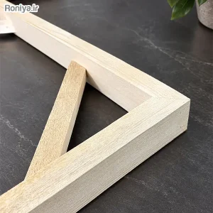 قاب کلاف پهن تابلو بوم چاپی